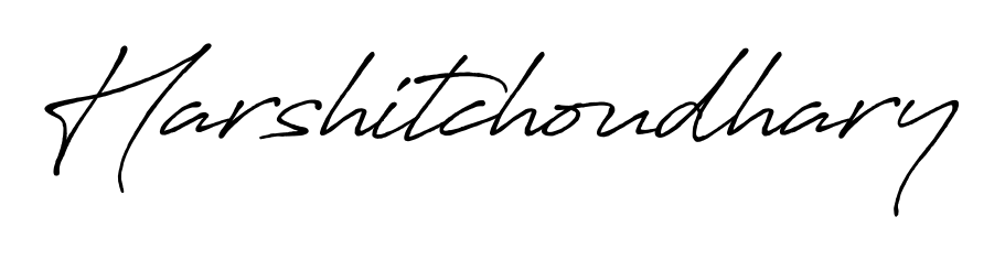 The Antro_Vectra_Bolder lettering style adds unique flourish to name Harshitchoudhary. Stand out with a custom digital autograph made in seconds. Harshitchoudhary signature style 7 images and pictures png