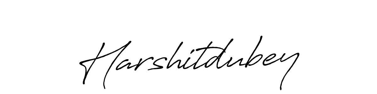 Harshitdubey stylish signature style. Best Handwritten Sign (Antro_Vectra_Bolder) for my name. Handwritten Signature Collection Ideas for my name Harshitdubey. Harshitdubey signature style 7 images and pictures png