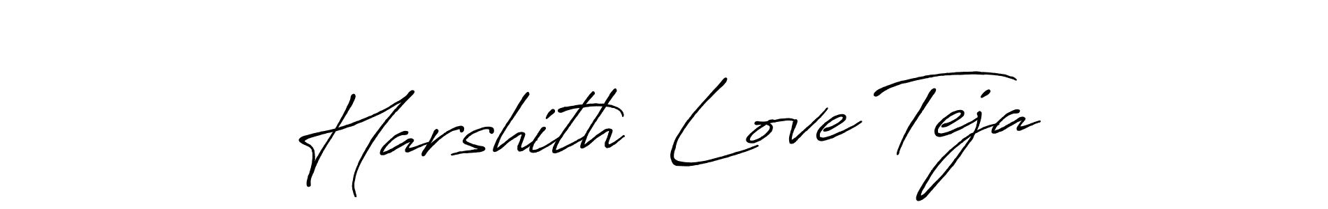 You can use this online signature creator to create a handwritten signature for the name Harshith  Love Teja. This is the best online autograph maker. Harshith  Love Teja signature style 7 images and pictures png
