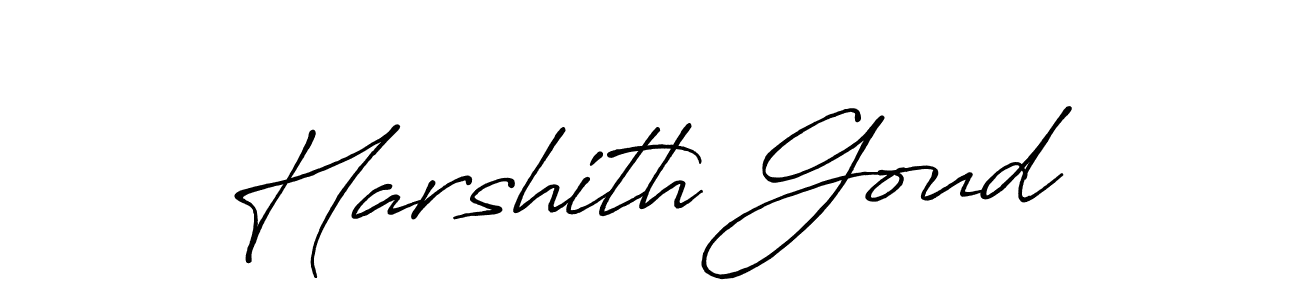 Make a short Harshith Goud signature style. Manage your documents anywhere anytime using Antro_Vectra_Bolder. Create and add eSignatures, submit forms, share and send files easily. Harshith Goud signature style 7 images and pictures png