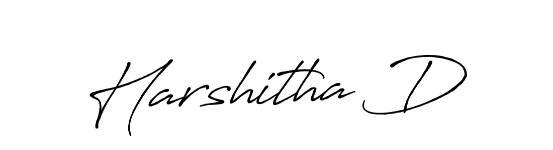 Best and Professional Signature Style for Harshitha D. Antro_Vectra_Bolder Best Signature Style Collection. Harshitha D signature style 7 images and pictures png