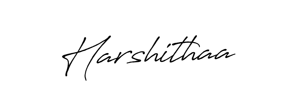 How to make Harshithaa name signature. Use Antro_Vectra_Bolder style for creating short signs online. This is the latest handwritten sign. Harshithaa signature style 7 images and pictures png