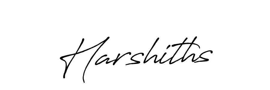 You should practise on your own different ways (Antro_Vectra_Bolder) to write your name (Harshiths) in signature. don't let someone else do it for you. Harshiths signature style 7 images and pictures png