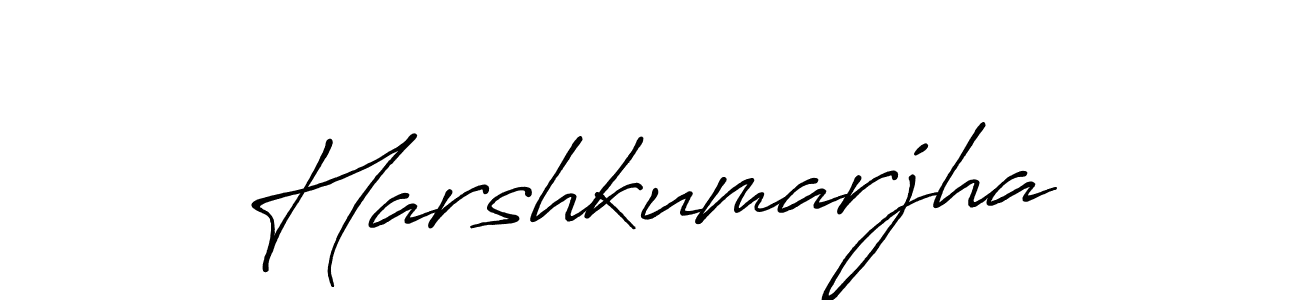 Also You can easily find your signature by using the search form. We will create Harshkumarjha name handwritten signature images for you free of cost using Antro_Vectra_Bolder sign style. Harshkumarjha signature style 7 images and pictures png