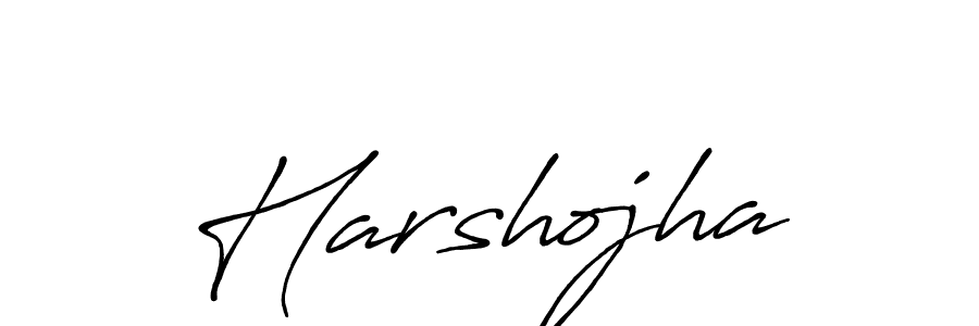 Harshojha stylish signature style. Best Handwritten Sign (Antro_Vectra_Bolder) for my name. Handwritten Signature Collection Ideas for my name Harshojha. Harshojha signature style 7 images and pictures png