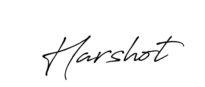 You should practise on your own different ways (Antro_Vectra_Bolder) to write your name (Harshot) in signature. don't let someone else do it for you. Harshot signature style 7 images and pictures png