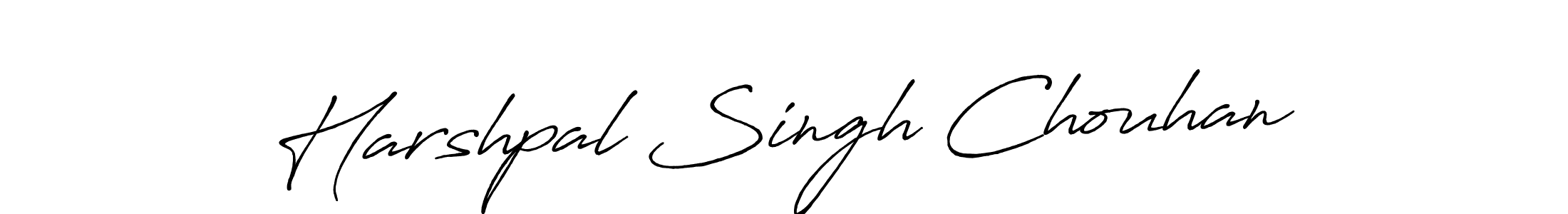 Design your own signature with our free online signature maker. With this signature software, you can create a handwritten (Antro_Vectra_Bolder) signature for name Harshpal Singh Chouhan. Harshpal Singh Chouhan signature style 7 images and pictures png