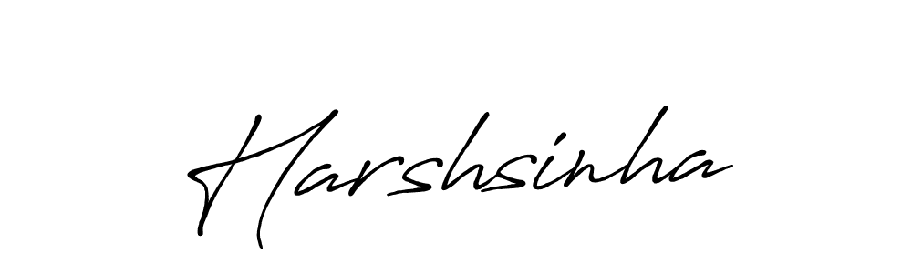 It looks lik you need a new signature style for name Harshsinha. Design unique handwritten (Antro_Vectra_Bolder) signature with our free signature maker in just a few clicks. Harshsinha signature style 7 images and pictures png