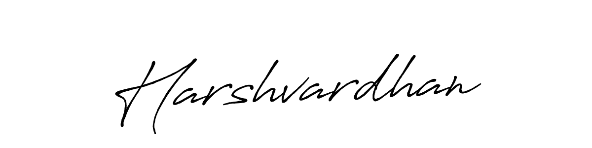 How to make Harshvardhan name signature. Use Antro_Vectra_Bolder style for creating short signs online. This is the latest handwritten sign. Harshvardhan signature style 7 images and pictures png