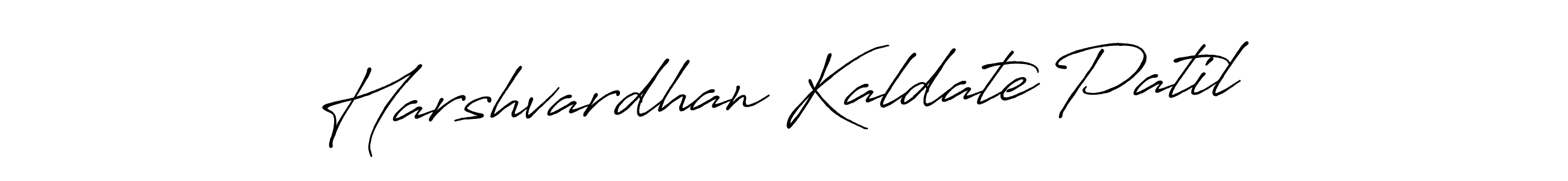 Also we have Harshvardhan Kaldate Patil name is the best signature style. Create professional handwritten signature collection using Antro_Vectra_Bolder autograph style. Harshvardhan Kaldate Patil signature style 7 images and pictures png