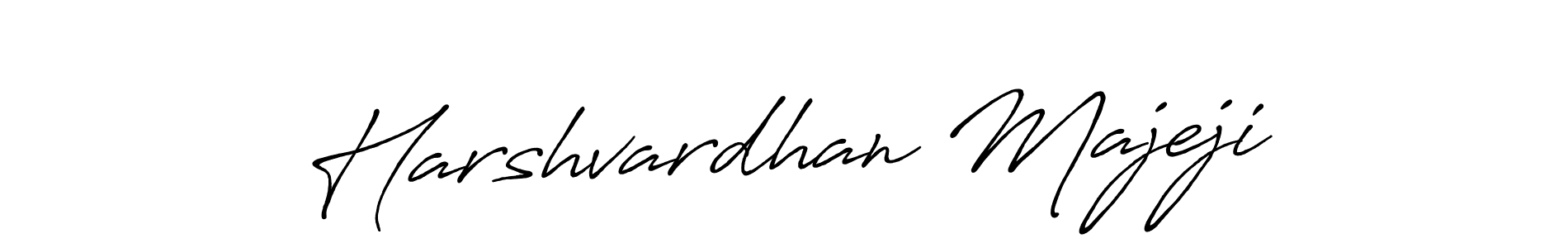 How to make Harshvardhan Majeji signature? Antro_Vectra_Bolder is a professional autograph style. Create handwritten signature for Harshvardhan Majeji name. Harshvardhan Majeji signature style 7 images and pictures png