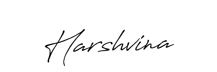 How to make Harshvina name signature. Use Antro_Vectra_Bolder style for creating short signs online. This is the latest handwritten sign. Harshvina signature style 7 images and pictures png