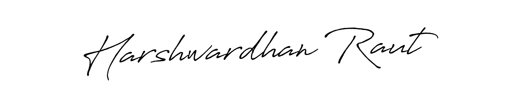 Use a signature maker to create a handwritten signature online. With this signature software, you can design (Antro_Vectra_Bolder) your own signature for name Harshwardhan Raut. Harshwardhan Raut signature style 7 images and pictures png