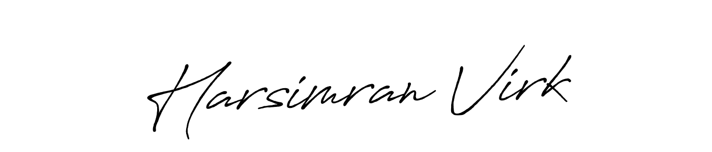 The best way (Antro_Vectra_Bolder) to make a short signature is to pick only two or three words in your name. The name Harsimran Virk include a total of six letters. For converting this name. Harsimran Virk signature style 7 images and pictures png