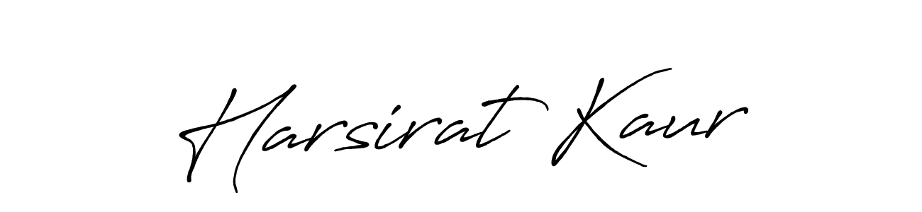 Make a short Harsirat Kaur signature style. Manage your documents anywhere anytime using Antro_Vectra_Bolder. Create and add eSignatures, submit forms, share and send files easily. Harsirat Kaur signature style 7 images and pictures png