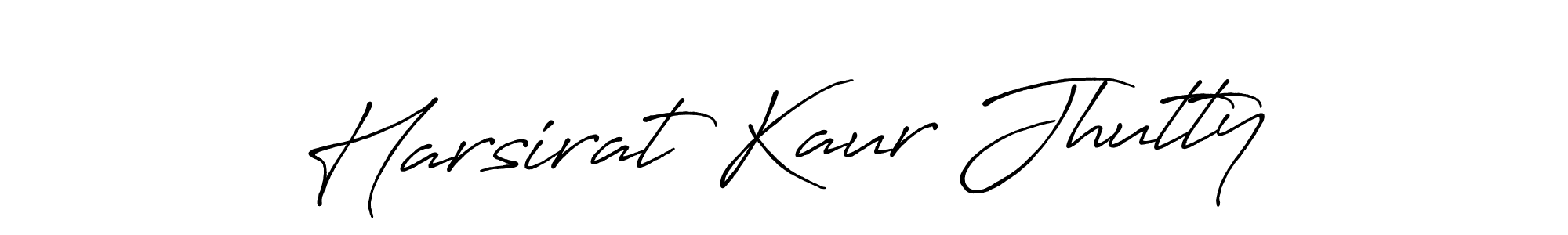 This is the best signature style for the Harsirat Kaur Jhutty name. Also you like these signature font (Antro_Vectra_Bolder). Mix name signature. Harsirat Kaur Jhutty signature style 7 images and pictures png