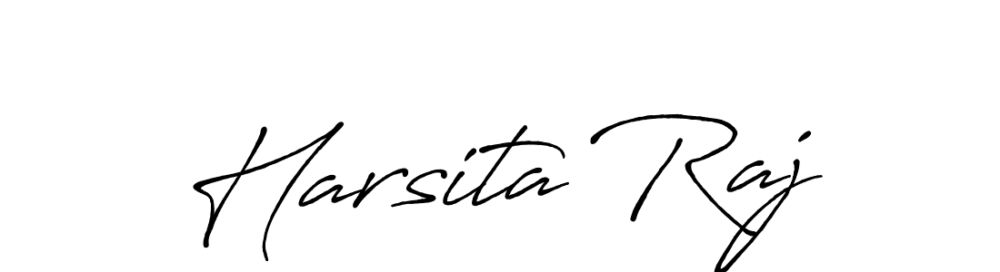 Also You can easily find your signature by using the search form. We will create Harsita Raj name handwritten signature images for you free of cost using Antro_Vectra_Bolder sign style. Harsita Raj signature style 7 images and pictures png