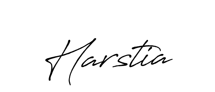 Design your own signature with our free online signature maker. With this signature software, you can create a handwritten (Antro_Vectra_Bolder) signature for name Harstia. Harstia signature style 7 images and pictures png