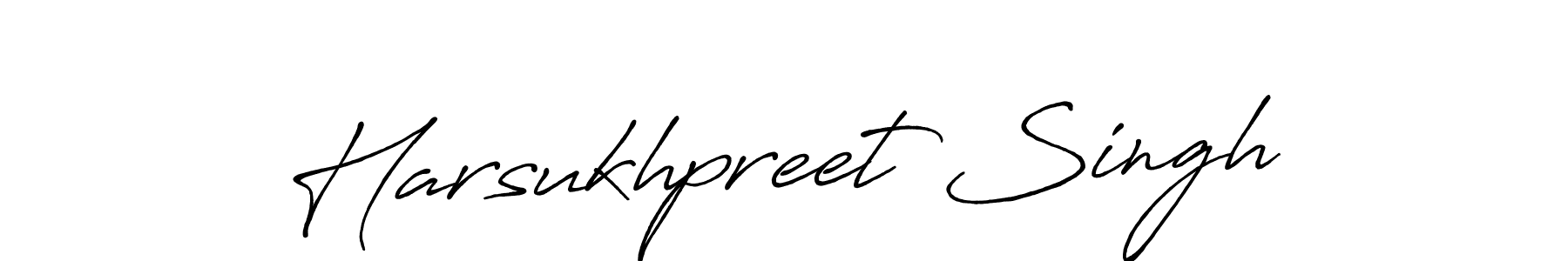 Use a signature maker to create a handwritten signature online. With this signature software, you can design (Antro_Vectra_Bolder) your own signature for name Harsukhpreet Singh. Harsukhpreet Singh signature style 7 images and pictures png