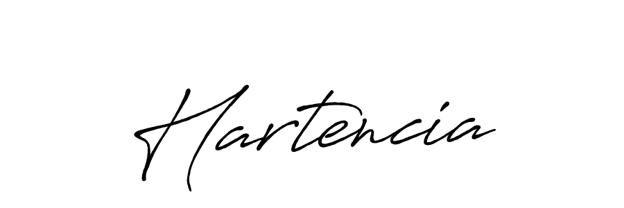 Make a beautiful signature design for name Hartencia. With this signature (Antro_Vectra_Bolder) style, you can create a handwritten signature for free. Hartencia signature style 7 images and pictures png