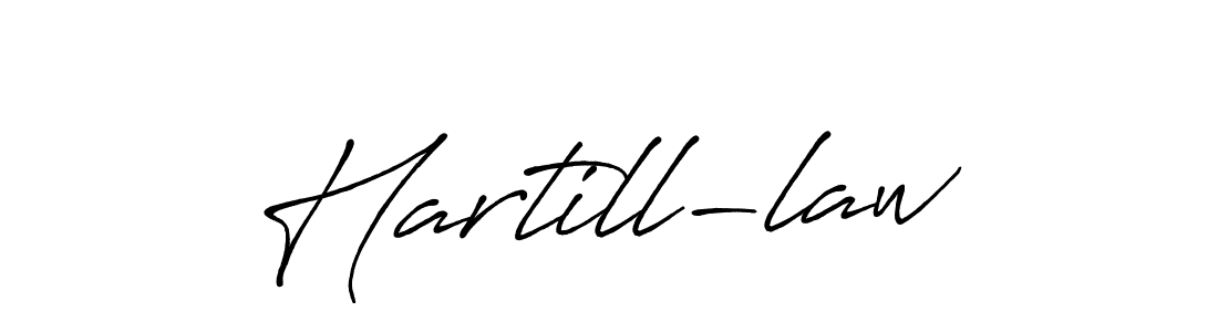 Design your own signature with our free online signature maker. With this signature software, you can create a handwritten (Antro_Vectra_Bolder) signature for name Hartill-law. Hartill-law signature style 7 images and pictures png