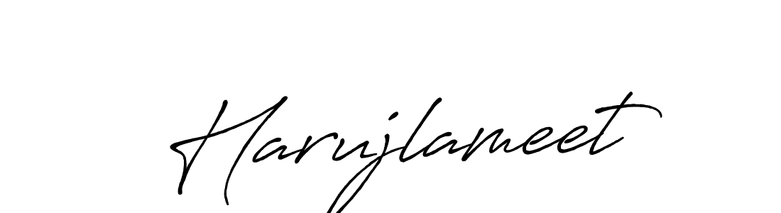 Make a short Harujlameet signature style. Manage your documents anywhere anytime using Antro_Vectra_Bolder. Create and add eSignatures, submit forms, share and send files easily. Harujlameet signature style 7 images and pictures png