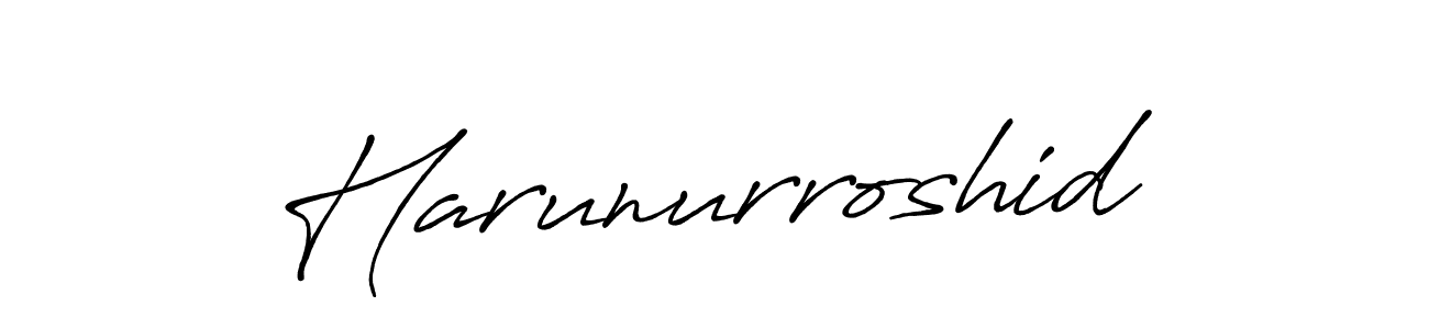 Make a short Harunurroshid signature style. Manage your documents anywhere anytime using Antro_Vectra_Bolder. Create and add eSignatures, submit forms, share and send files easily. Harunurroshid signature style 7 images and pictures png