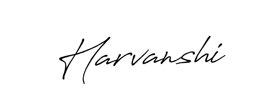 It looks lik you need a new signature style for name Harvanshi. Design unique handwritten (Antro_Vectra_Bolder) signature with our free signature maker in just a few clicks. Harvanshi signature style 7 images and pictures png