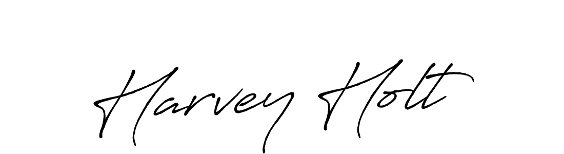 How to Draw Harvey Holt signature style? Antro_Vectra_Bolder is a latest design signature styles for name Harvey Holt. Harvey Holt signature style 7 images and pictures png