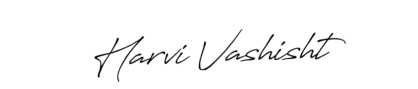 It looks lik you need a new signature style for name Harvi Vashisht. Design unique handwritten (Antro_Vectra_Bolder) signature with our free signature maker in just a few clicks. Harvi Vashisht signature style 7 images and pictures png