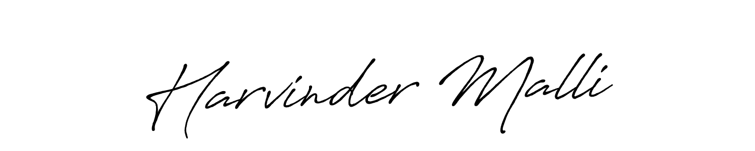 Also You can easily find your signature by using the search form. We will create Harvinder Malli name handwritten signature images for you free of cost using Antro_Vectra_Bolder sign style. Harvinder Malli signature style 7 images and pictures png