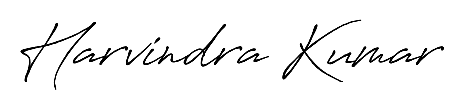 The best way (Antro_Vectra_Bolder) to make a short signature is to pick only two or three words in your name. For converting this name Harvindra Kumar. Harvindra Kumar signature style 7 images and pictures png