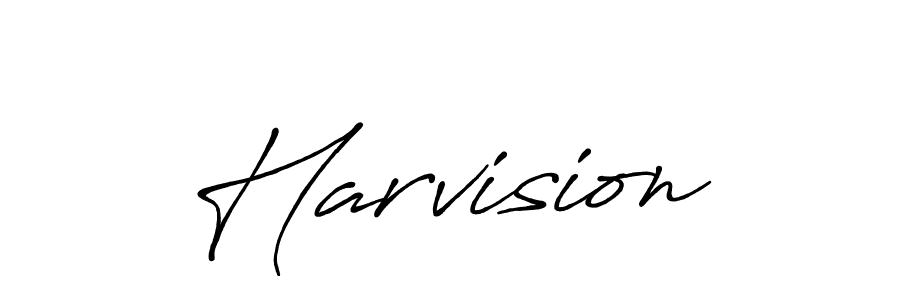 Make a beautiful signature design for name Harvision. With this signature (Antro_Vectra_Bolder) style, you can create a handwritten signature for free. Harvision signature style 7 images and pictures png