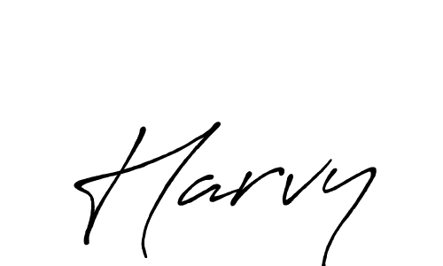 Harvy stylish signature style. Best Handwritten Sign (Antro_Vectra_Bolder) for my name. Handwritten Signature Collection Ideas for my name Harvy. Harvy signature style 7 images and pictures png