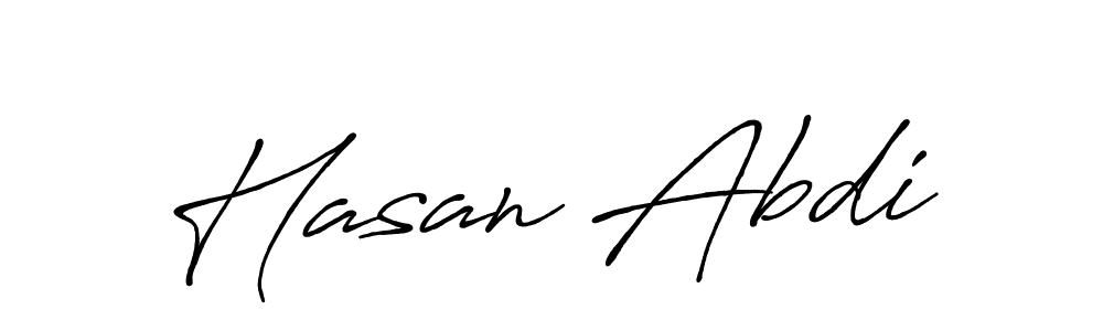 Also You can easily find your signature by using the search form. We will create Hasan Abdi name handwritten signature images for you free of cost using Antro_Vectra_Bolder sign style. Hasan Abdi signature style 7 images and pictures png