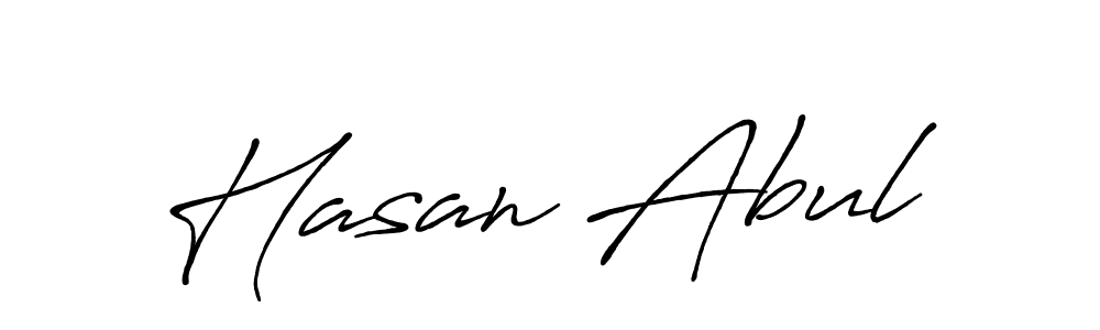 Also You can easily find your signature by using the search form. We will create Hasan Abul name handwritten signature images for you free of cost using Antro_Vectra_Bolder sign style. Hasan Abul signature style 7 images and pictures png