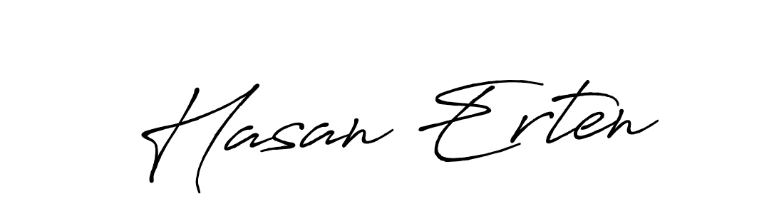 It looks lik you need a new signature style for name Hasan Erten. Design unique handwritten (Antro_Vectra_Bolder) signature with our free signature maker in just a few clicks. Hasan Erten signature style 7 images and pictures png