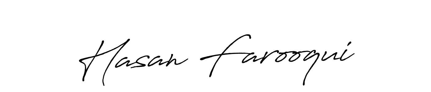 Antro_Vectra_Bolder is a professional signature style that is perfect for those who want to add a touch of class to their signature. It is also a great choice for those who want to make their signature more unique. Get Hasan Farooqui name to fancy signature for free. Hasan Farooqui signature style 7 images and pictures png