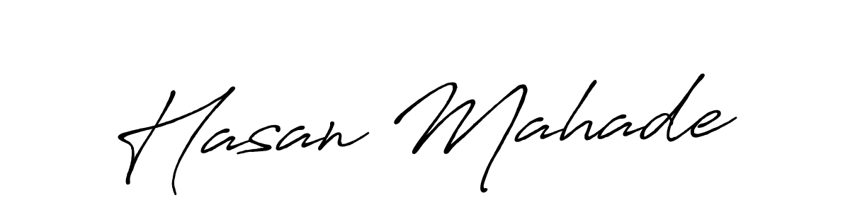 Make a beautiful signature design for name Hasan Mahade. Use this online signature maker to create a handwritten signature for free. Hasan Mahade signature style 7 images and pictures png