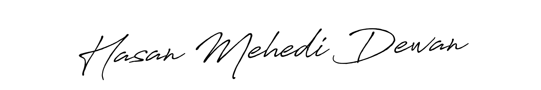 Use a signature maker to create a handwritten signature online. With this signature software, you can design (Antro_Vectra_Bolder) your own signature for name Hasan Mehedi Dewan. Hasan Mehedi Dewan signature style 7 images and pictures png