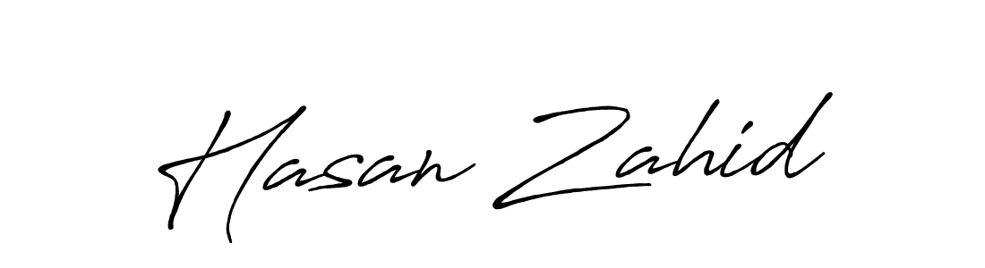 Make a beautiful signature design for name Hasan Zahid. Use this online signature maker to create a handwritten signature for free. Hasan Zahid signature style 7 images and pictures png