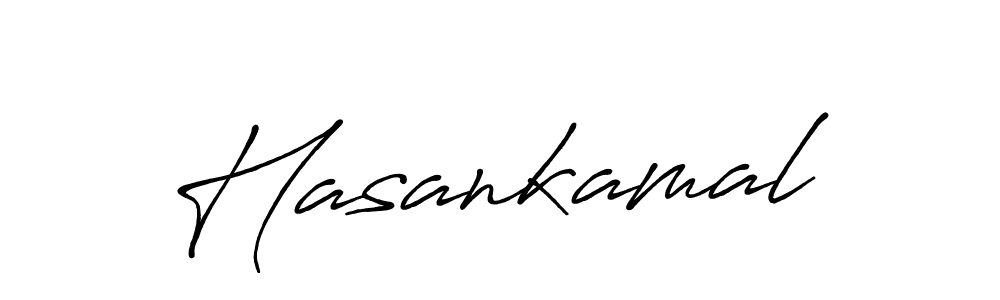 Design your own signature with our free online signature maker. With this signature software, you can create a handwritten (Antro_Vectra_Bolder) signature for name Hasankamal. Hasankamal signature style 7 images and pictures png