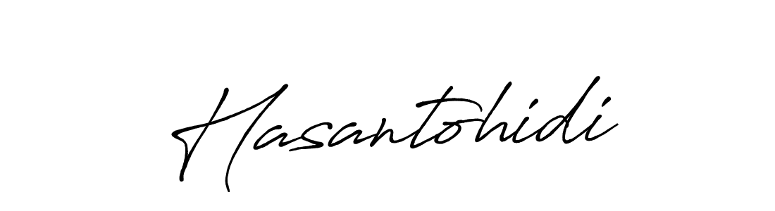 You should practise on your own different ways (Antro_Vectra_Bolder) to write your name (Hasantohidi) in signature. don't let someone else do it for you. Hasantohidi signature style 7 images and pictures png