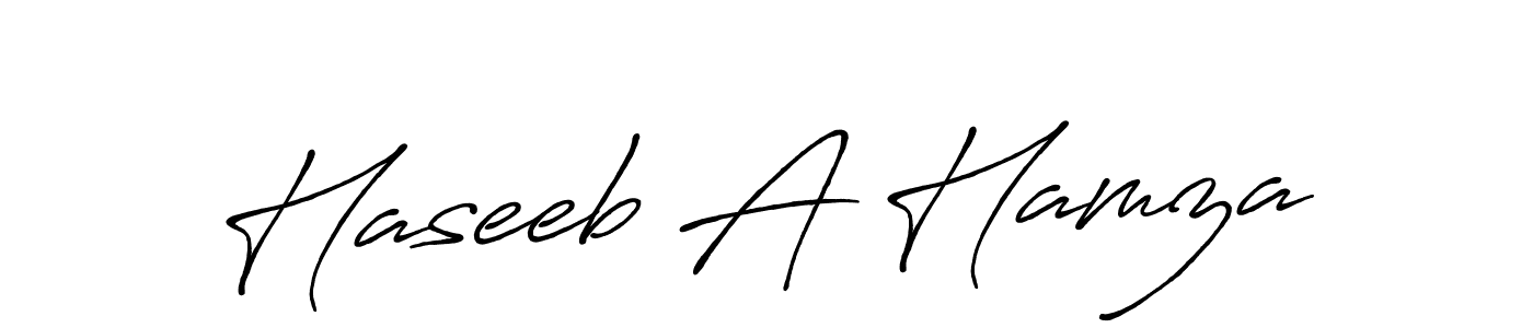 Make a short Haseeb A Hamza signature style. Manage your documents anywhere anytime using Antro_Vectra_Bolder. Create and add eSignatures, submit forms, share and send files easily. Haseeb A Hamza signature style 7 images and pictures png