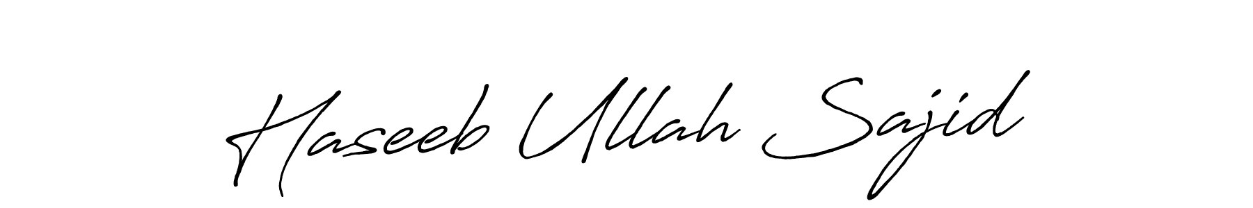 Make a short Haseeb Ullah Sajid signature style. Manage your documents anywhere anytime using Antro_Vectra_Bolder. Create and add eSignatures, submit forms, share and send files easily. Haseeb Ullah Sajid signature style 7 images and pictures png