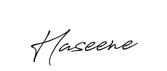 How to make Haseene name signature. Use Antro_Vectra_Bolder style for creating short signs online. This is the latest handwritten sign. Haseene signature style 7 images and pictures png