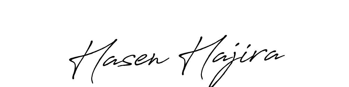 Hasen Hajira stylish signature style. Best Handwritten Sign (Antro_Vectra_Bolder) for my name. Handwritten Signature Collection Ideas for my name Hasen Hajira. Hasen Hajira signature style 7 images and pictures png