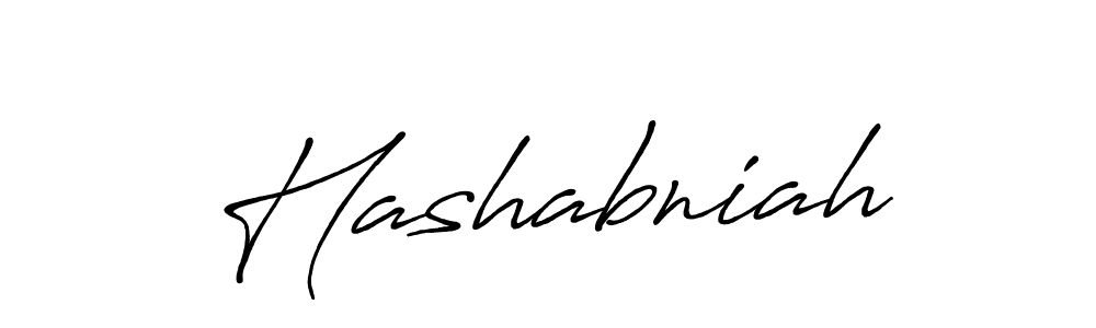 It looks lik you need a new signature style for name Hashabniah. Design unique handwritten (Antro_Vectra_Bolder) signature with our free signature maker in just a few clicks. Hashabniah signature style 7 images and pictures png