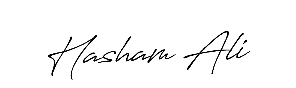 How to make Hasham Ali signature? Antro_Vectra_Bolder is a professional autograph style. Create handwritten signature for Hasham Ali name. Hasham Ali signature style 7 images and pictures png