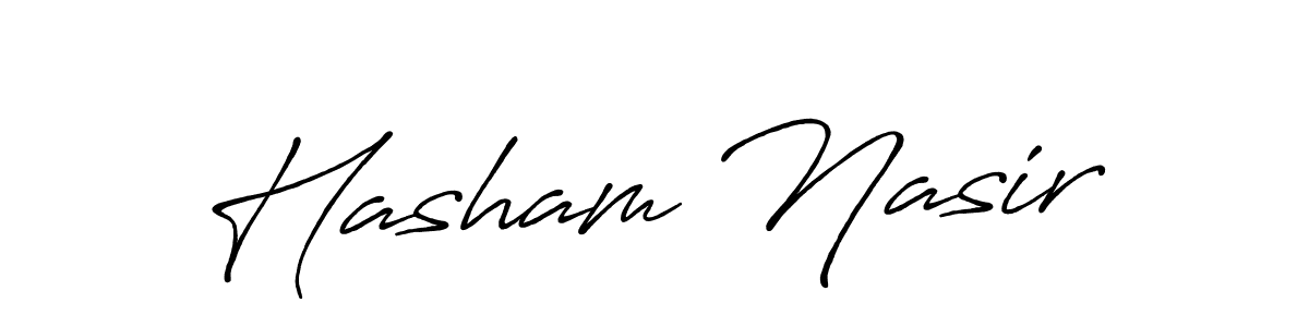 Once you've used our free online signature maker to create your best signature Antro_Vectra_Bolder style, it's time to enjoy all of the benefits that Hasham Nasir name signing documents. Hasham Nasir signature style 7 images and pictures png